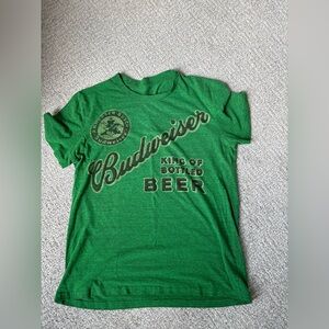 Budweiser Green King of Beer Tee